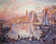 Paul Signac The Port of Saint-Tropez Spain oil painting artist
